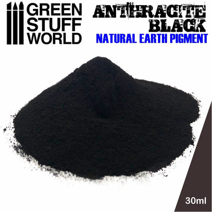 Green Stuff World Paint Pot - ANTHRACITE BLACK pigments 30ml - view 2
