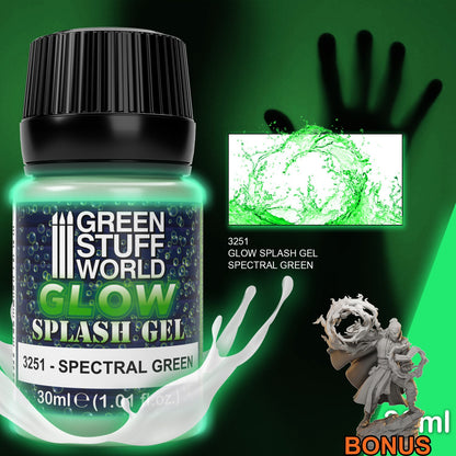 Green Stuff World Splash Gel Glow - Spectral Green 30ml