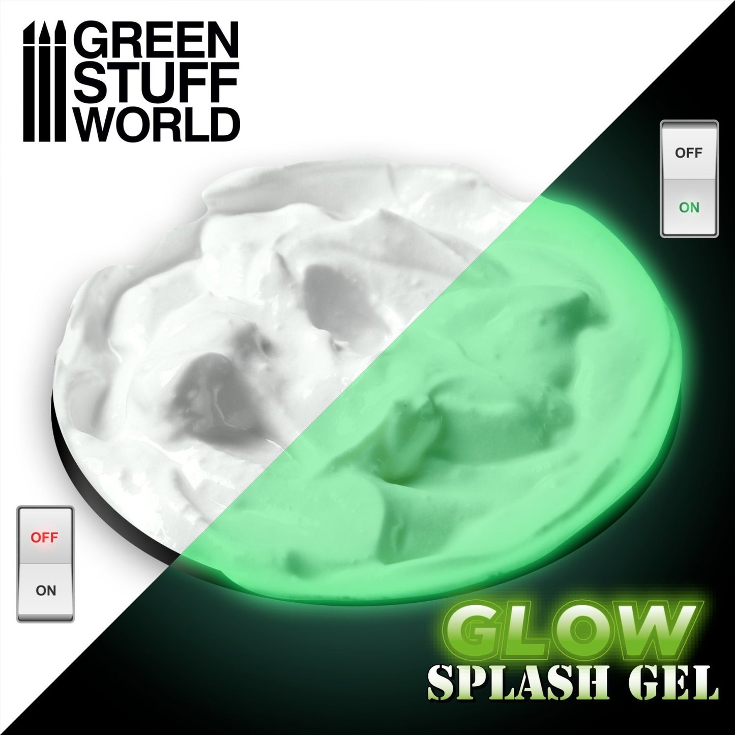 Green Stuff World Splash Gel Glow - Spectral Green 30ml - view 2