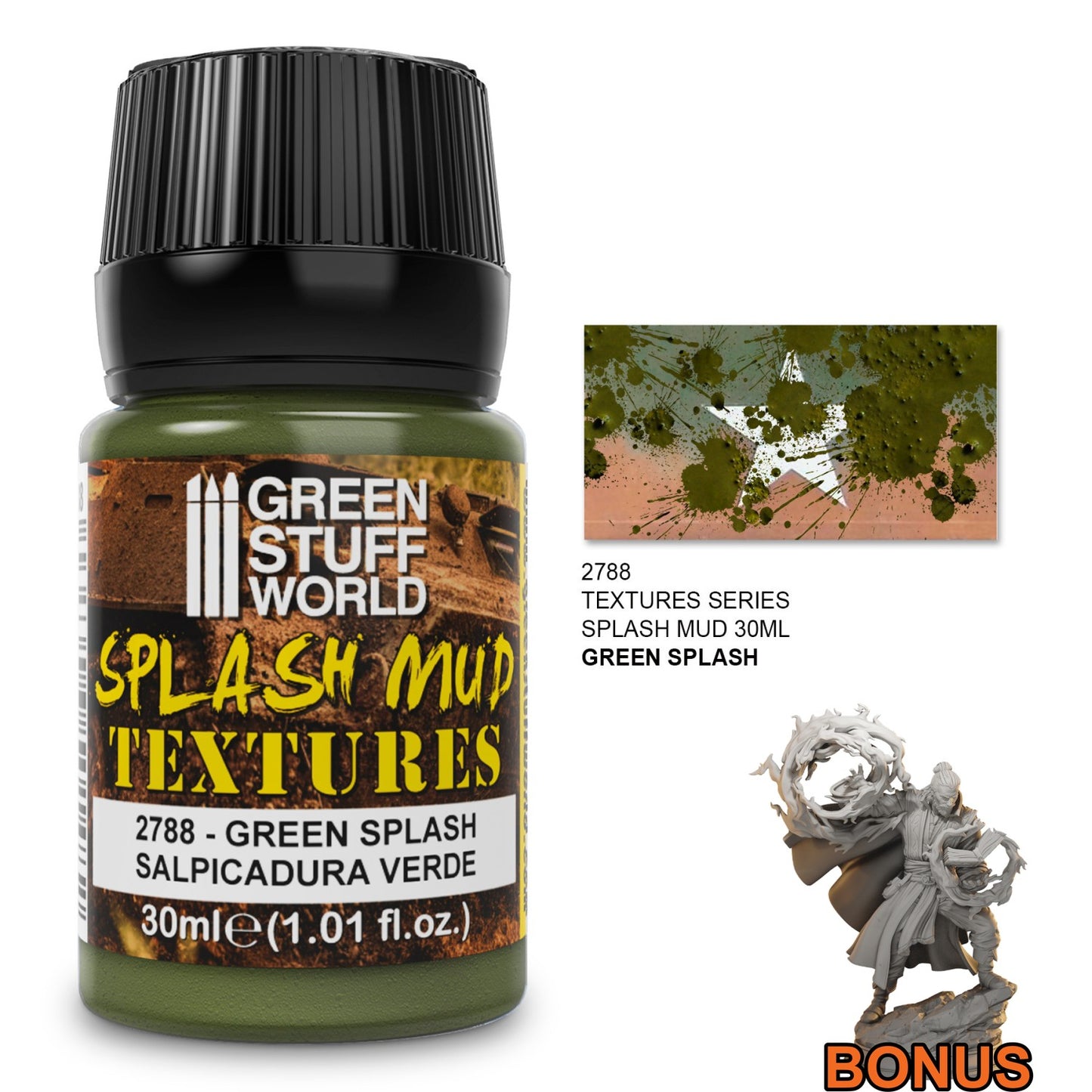 Green Stuff World Splash Mud Texture - Green 30ml