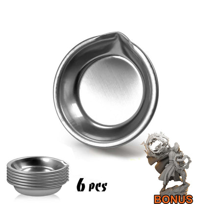 Green Stuff World Stainless Steel Paint Wells (Pack x6)