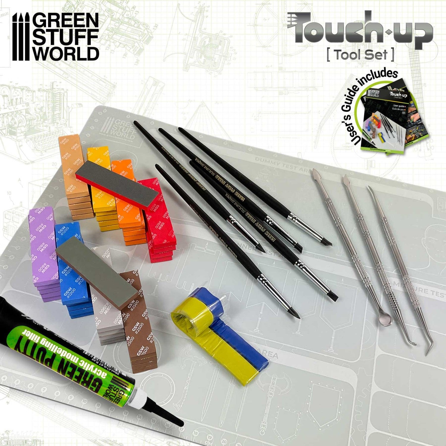 Green Stuff World Touch-up Tool Set - view 2