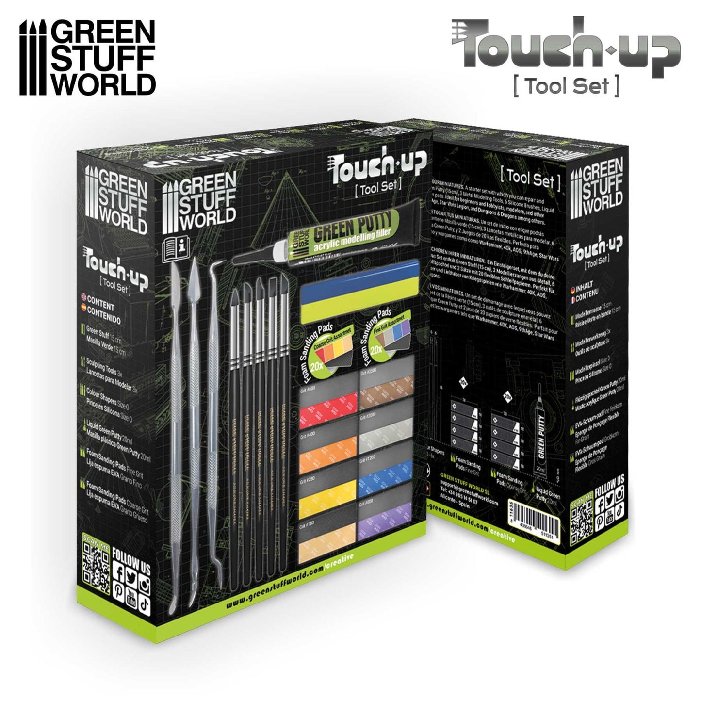 Green Stuff World Touch-up Tool Set - view 4