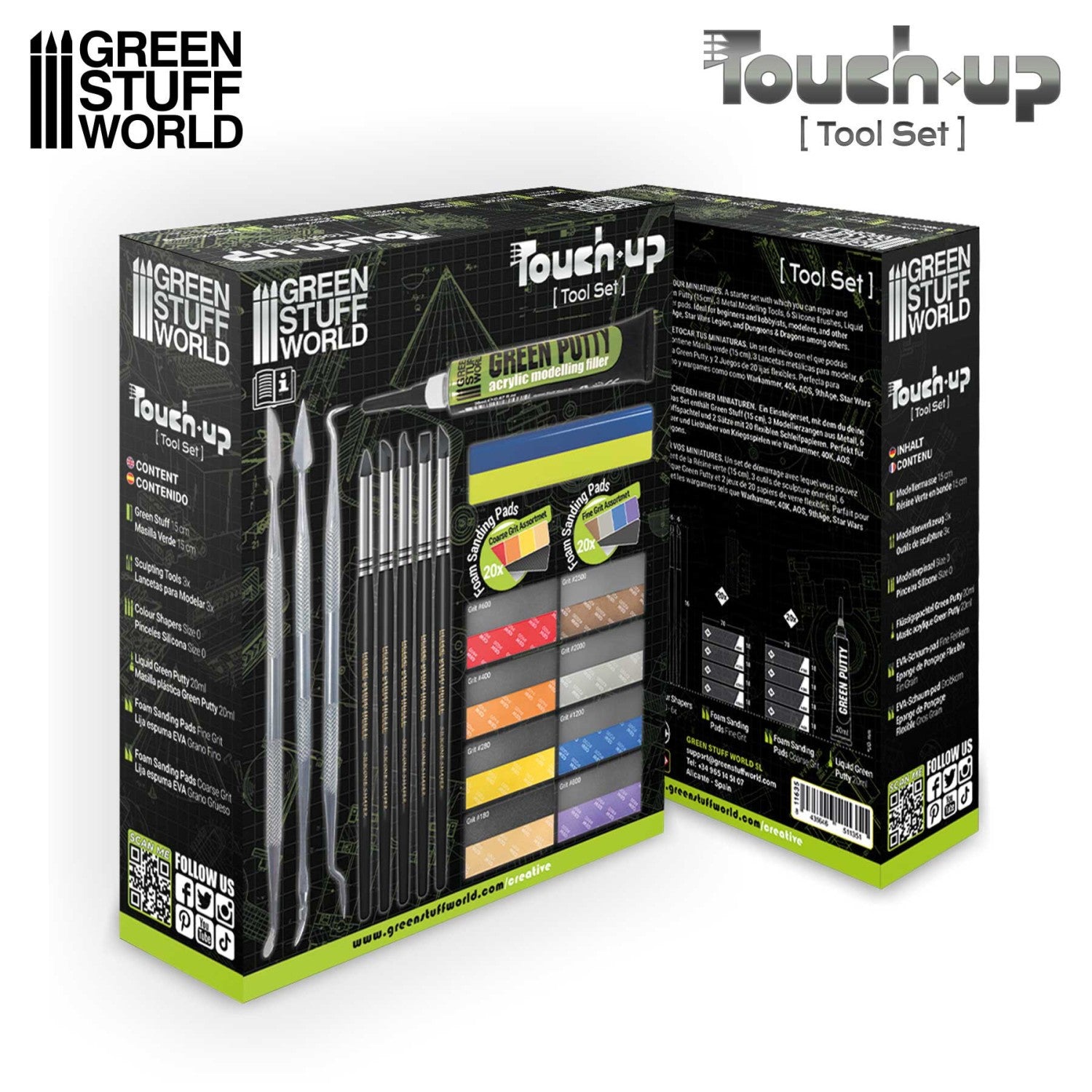 Green Stuff World Touch-up Tool Set - view 4