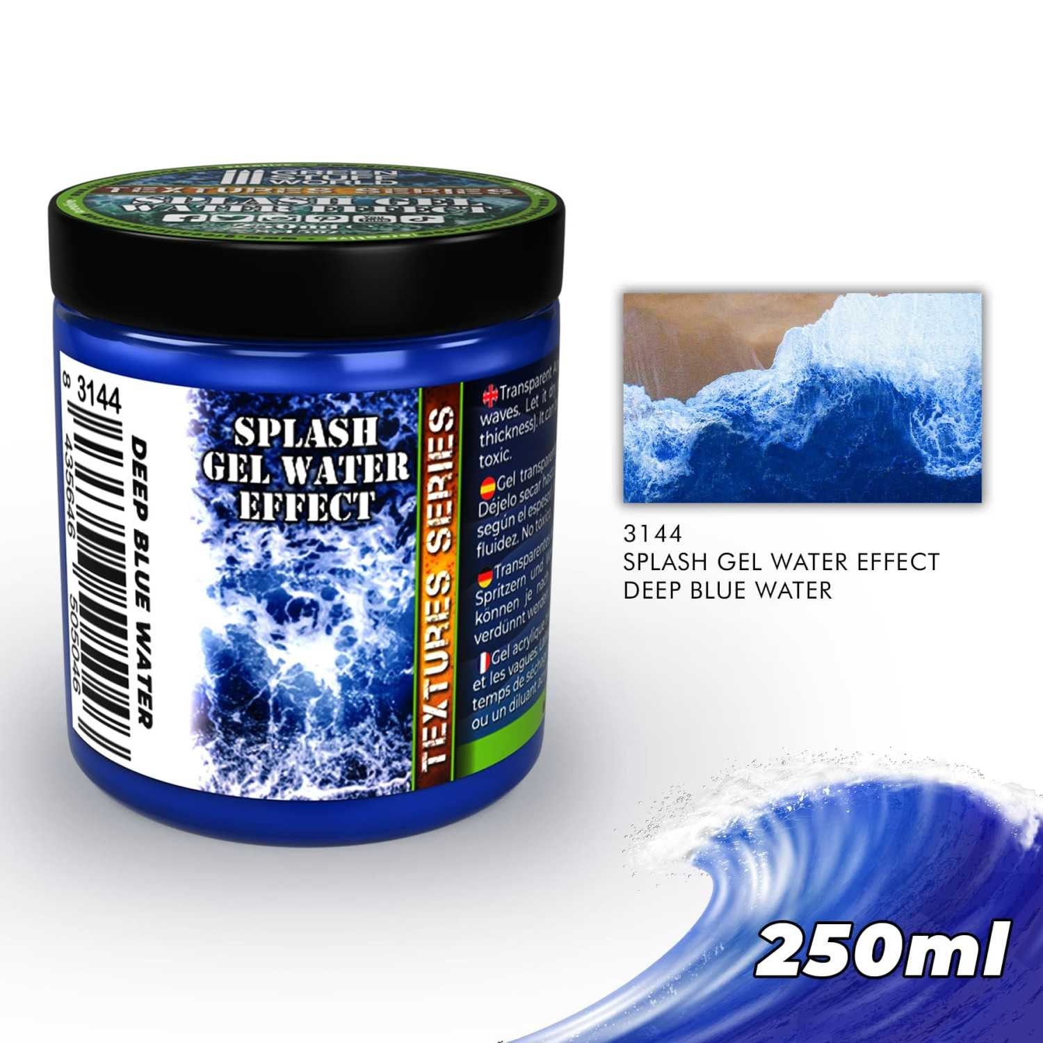 Green Stuff World Water Effect Gel - Deep Blue 250ml - view 2