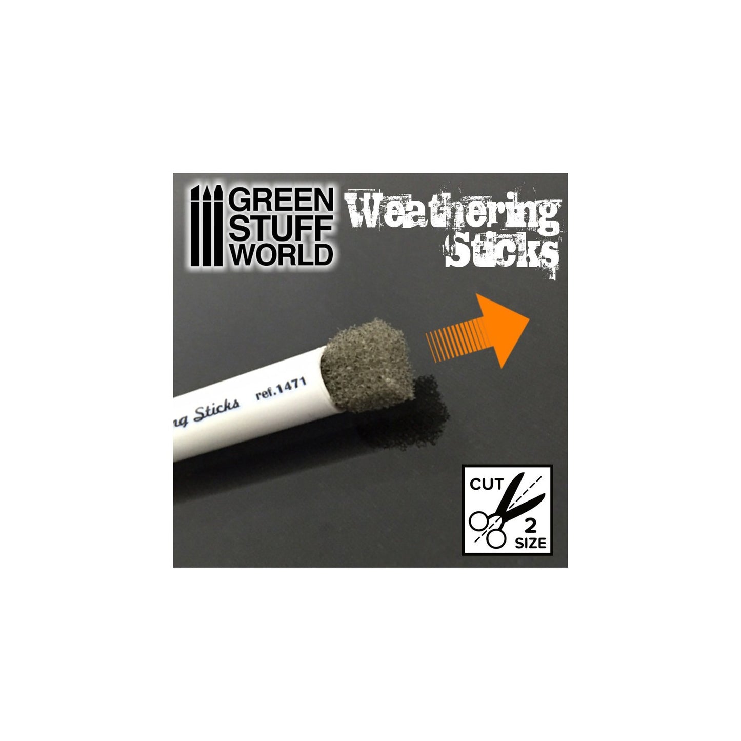 Green Stuff World Weathering Sticks 15mm (set 2pc) - view 3