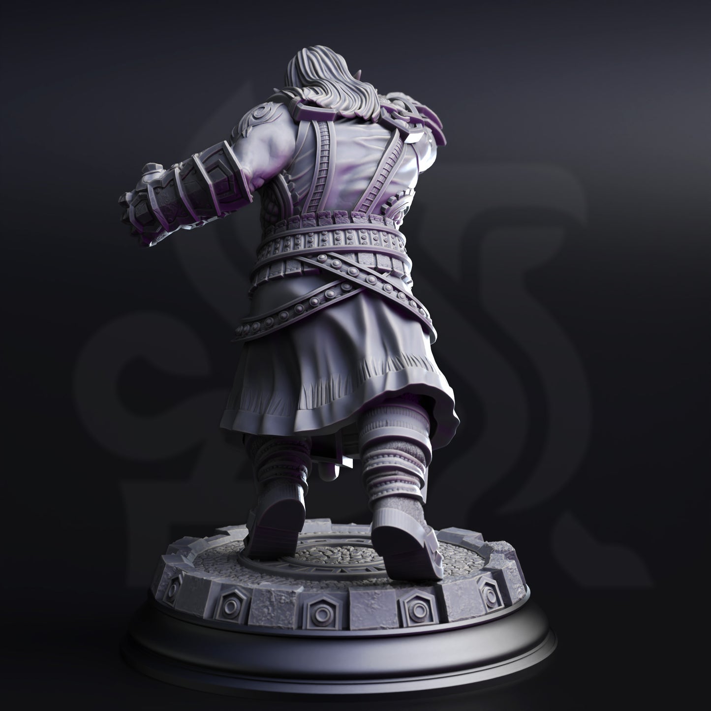 Guthdin –  Dark Dwarf Pugilist Brawler of the Abyss