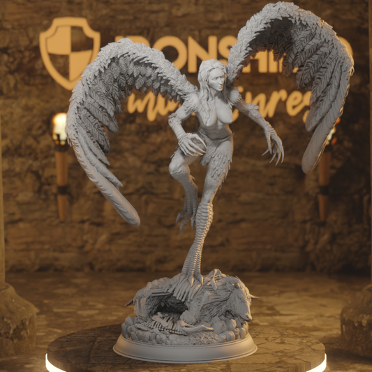 Hill Harpie Standing Hyl Hygrie Monster