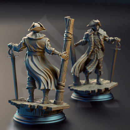 Harvold Blue Eyes – Automaton Masked Pirate Commander
