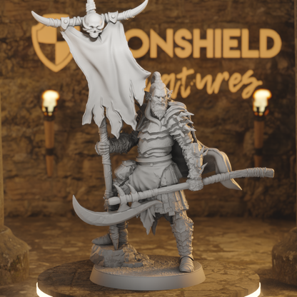 Hobgoblin Bannerman – War Standard Bearer Spear Fighter