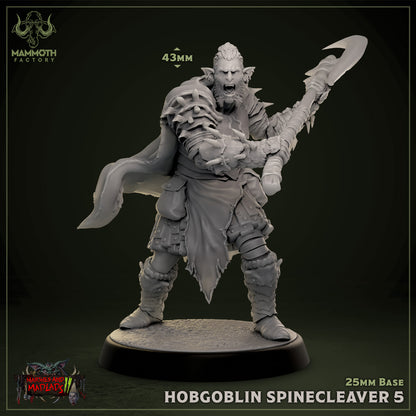 Hobgoblin Spinecleaver 5 – Heavy Infantry Cleaver Elite Fighter