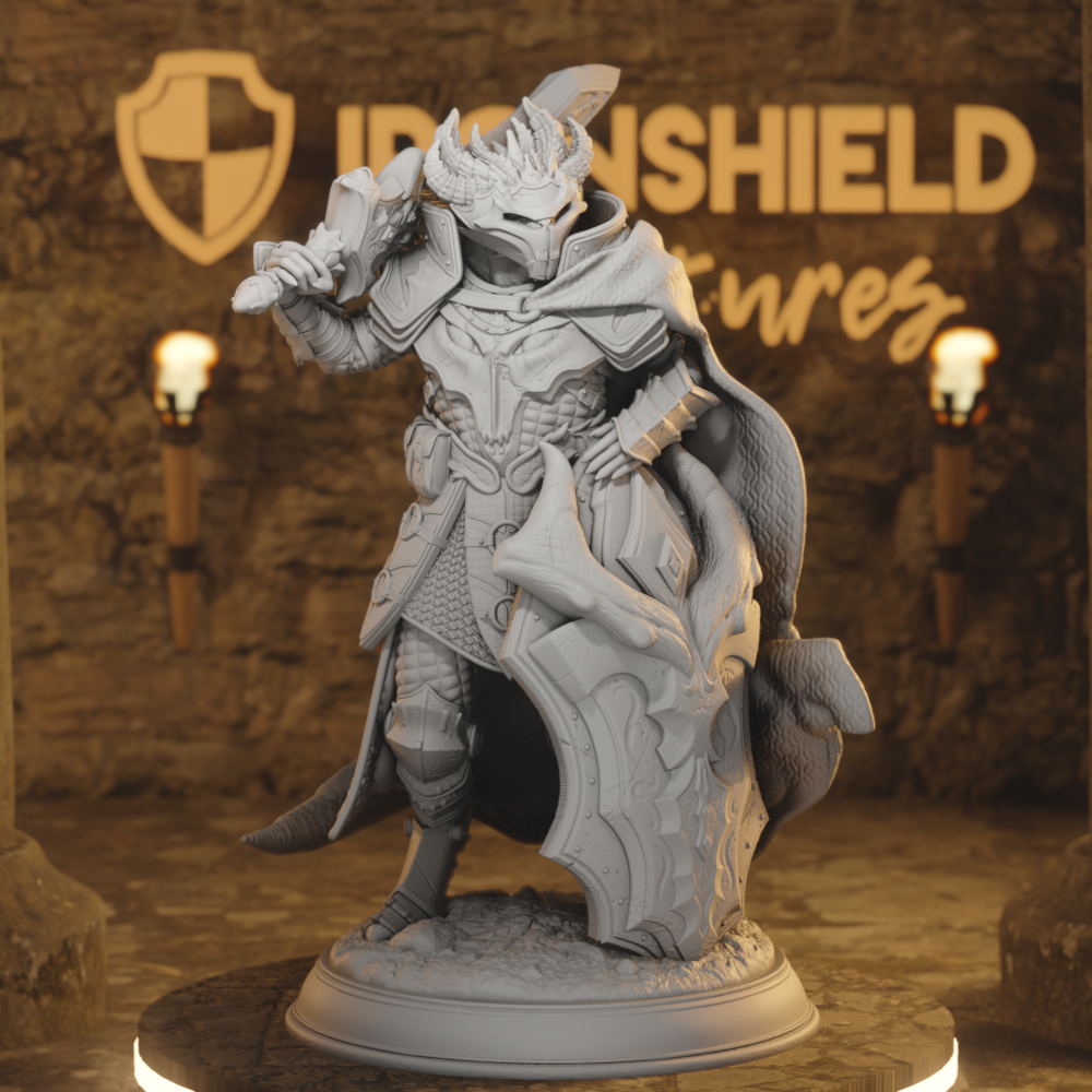 Rise of the Dragon - DND 5e Starter Campaign - Full Set 15 Figures + Maps + Characters Sheets D&D