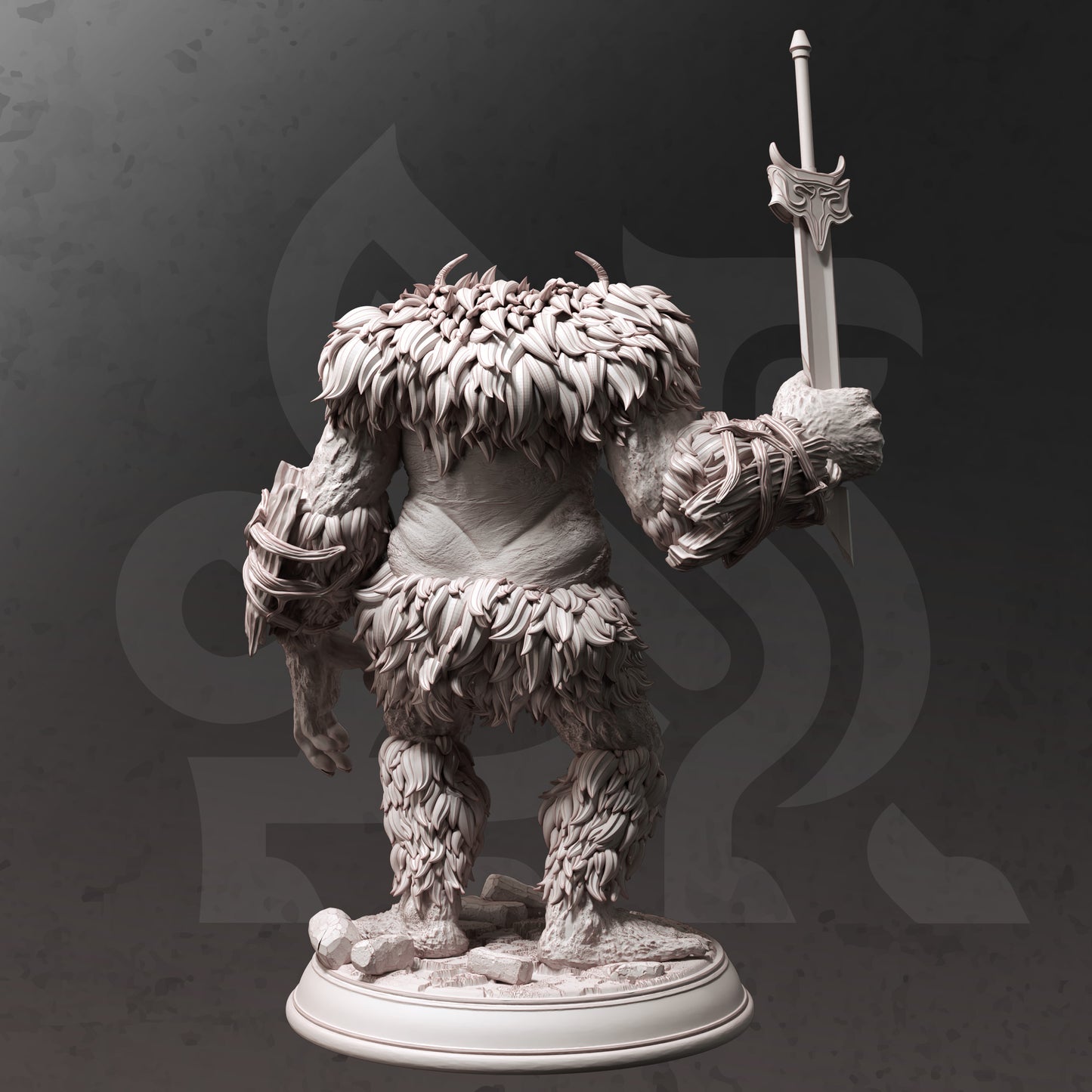 Hyol Cave Troll Monster Giant