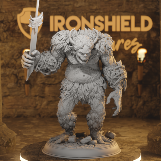 Hyol Cave Troll Monster Giant