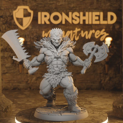 Ikari Goblin Barbarian Fighter Warrior