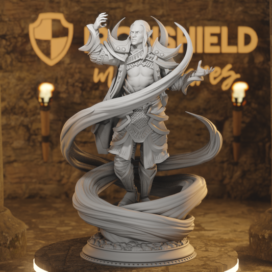 Ilvos – Drow Lunar Sorcerer Wizard