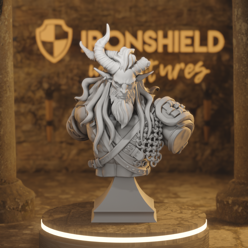 Dark Descent - Lowtown Collection - Jhago Half-Beast Fighter Bust