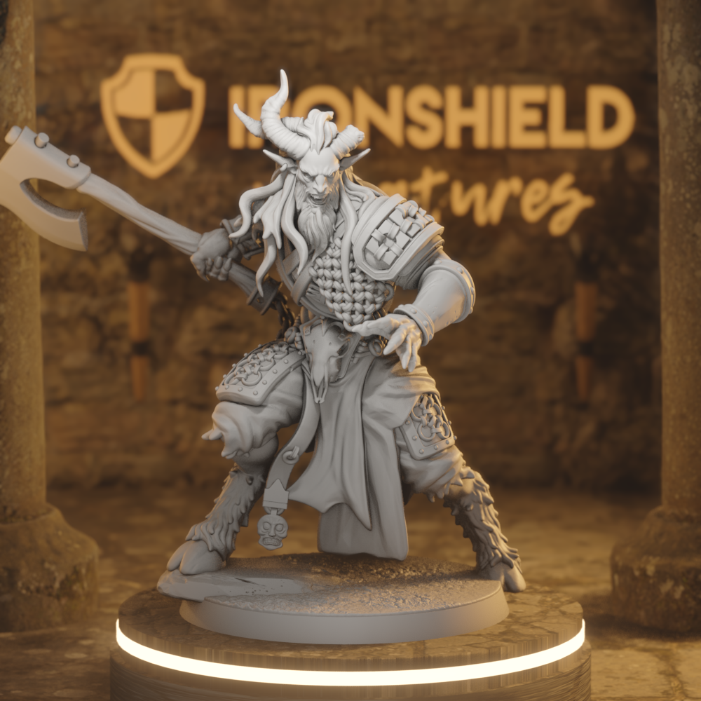 Dark Descent - Lowtown Collection - Jhago Half-Beast Fighter
