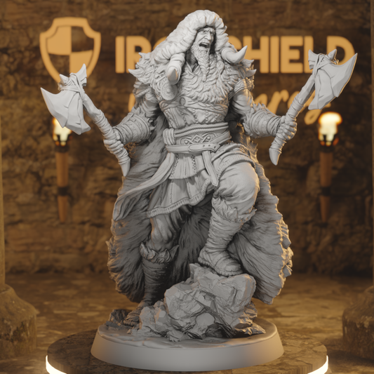 Jyaakko – Clan Johtaa – Shamanic Leader Berserker Warchief