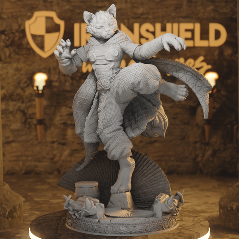 Catfolk Monk Assassin - Katrin