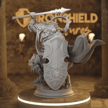Kigari DnD miniature 360 turntable animation