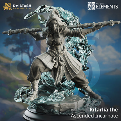 Kitarlia Water Genasi Elements Monk