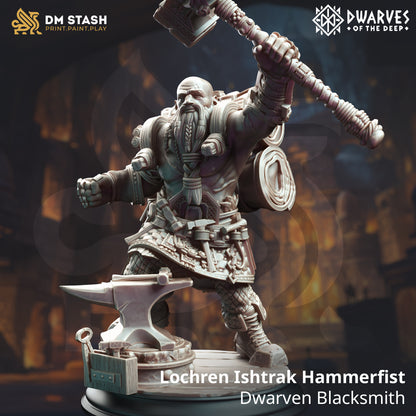 Hammerfist Dwarven Battle Blacksmith