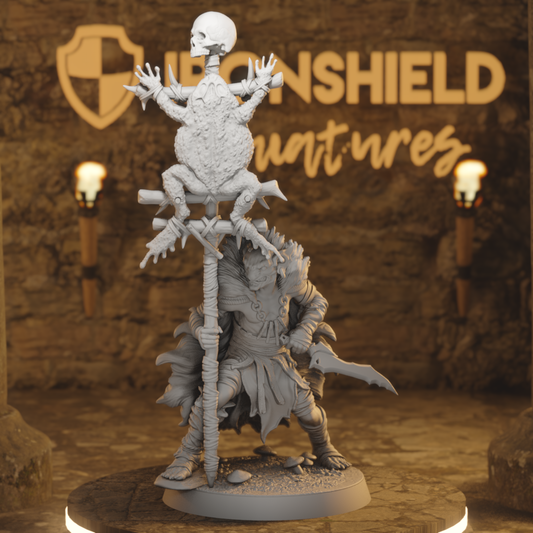 Marsh Goblin Bannerman – War Herald Totem Bearer