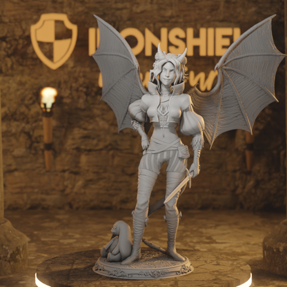 Tiefling Warlock Sorcerer 5e - Mhari