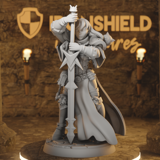 Monja Female Knight Fighter Swordswoman