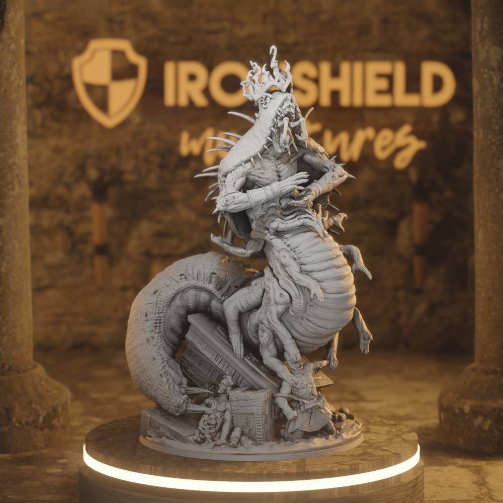Mother of Whispers Aberration DnD miniature 3D printed resin tabletop RPG figure