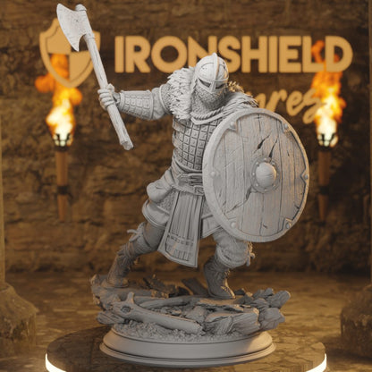 Shadow Over Nordheim - DND 5e Starter Campaign - Full Set 19 Figures + Maps + DnD miniature 3D printed figure view 13