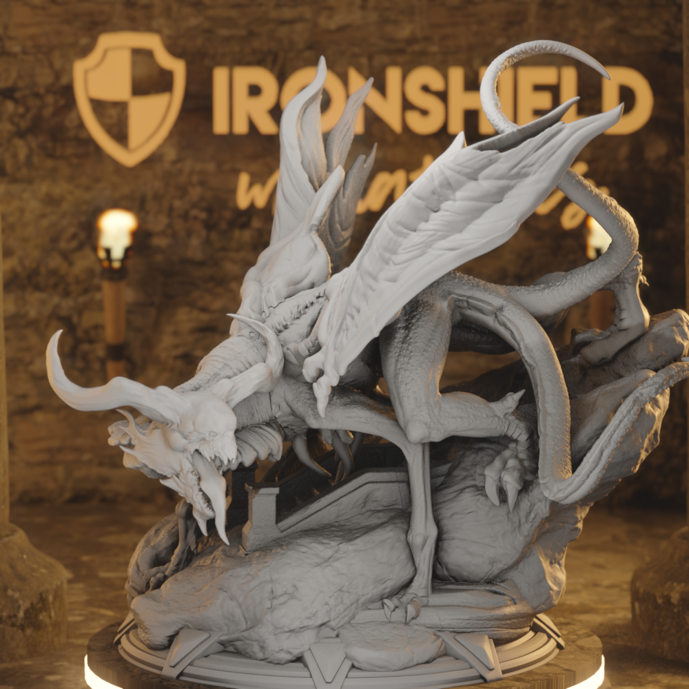 Frozen Wastes of Oldavor - Psionic Dragon