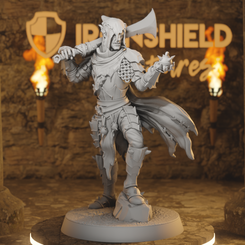 Orc Wretch Sapper - Bomb-and-Axe Hooded Orc Demolitionist of the Iron Hills