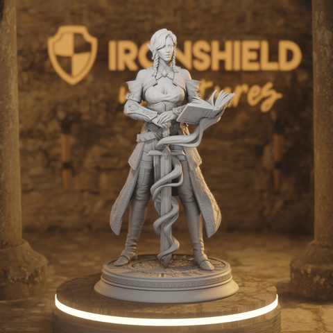Proctor Synthelia - Elf Spellsword Fighter Sorcerer Sentinel of the University
