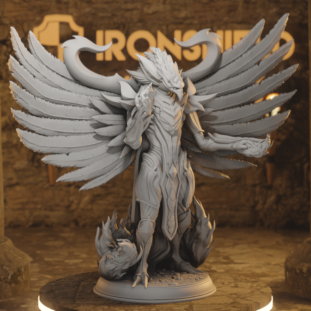 Arcane Beastfolk Phoenix Construct - Quisterian