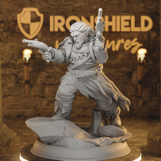 Rasmon Halfling Pistolero Nain Ranger