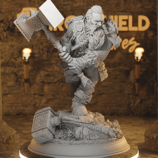 Elite Dwarf Barbarian - Rend Madbeard