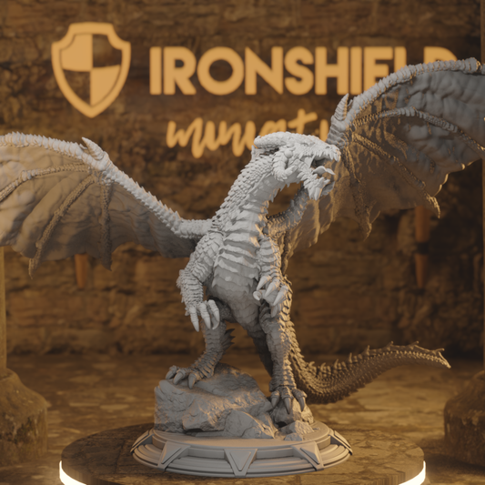 Rokarthion Giant Figure - Ancient Red Tyrant Dragon