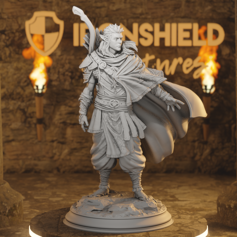 Sactarin - Sun Elf Ranger Tribal Tracker of Idinhelieth's Shifting Sands