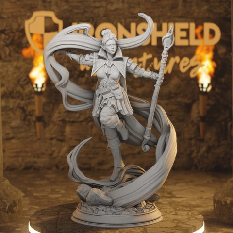 Sergeant Molly Cliffburn – Elf Wizard Arcane Constable