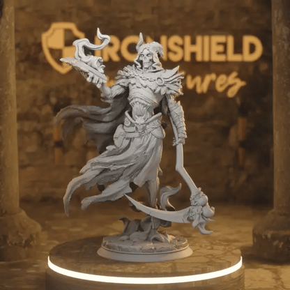 Siltharis DnD miniature 360 turntable animation