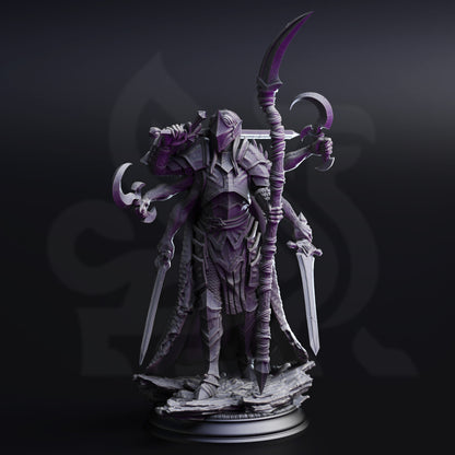Siltrak'thos – Knight Six-Armed Drow Warlord