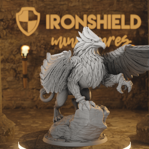Skreek - Griffin Flying Wild Hunter Bird