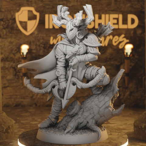Sureflight - Elf Ranger Archer Forest Masked