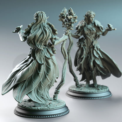 Synoria Elf fey Druid Mage Priestess Wizard
