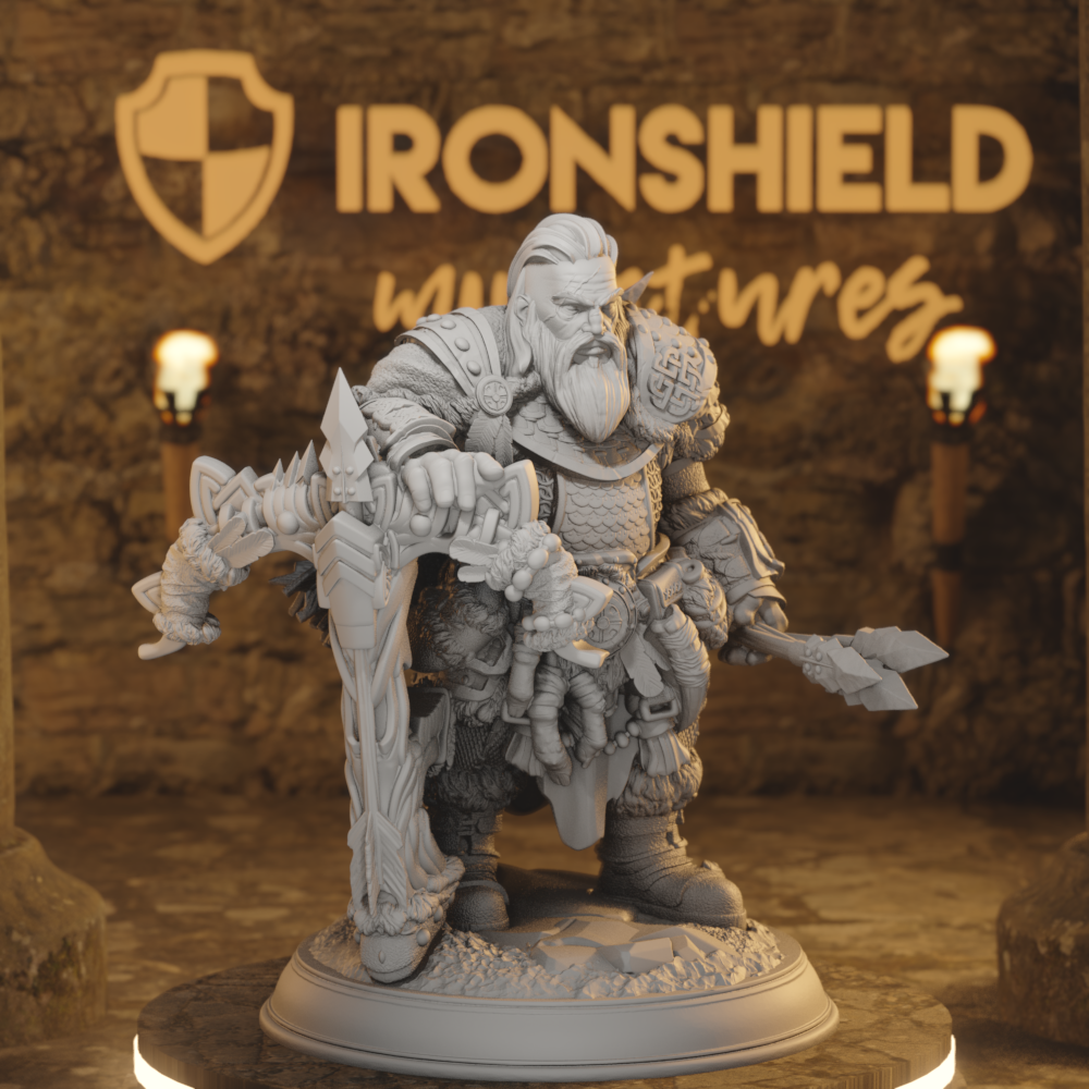 A Colossal Threat - DND 5e Starter Campaign - Full Set 15 Figures + Maps + Characters Sheets D&D