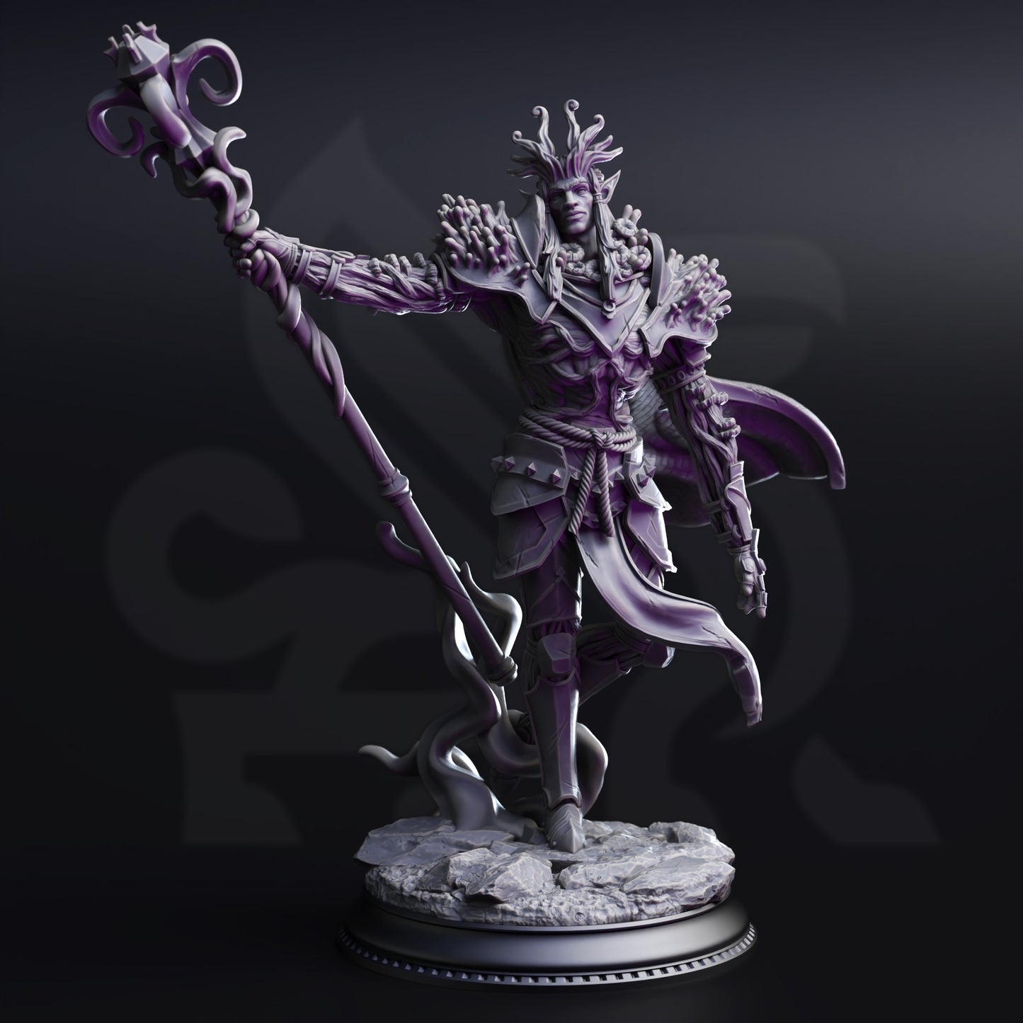 Blessed  – Drow Spellblade with Staff Aberration Sorcerer