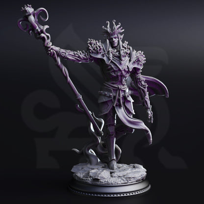 Blessed  – Drow Spellblade with Staff Aberration Sorcerer