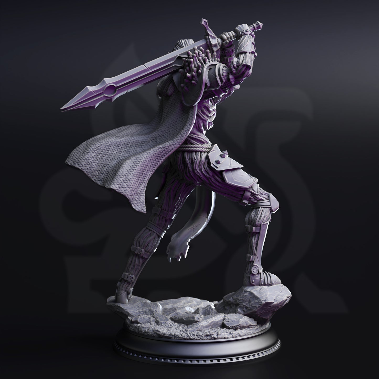 Blessed  – Drow Vanguard with Greatsword